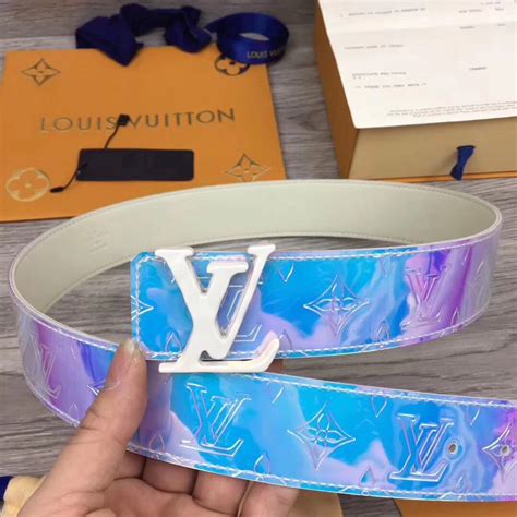 reflective louis vuitton belt